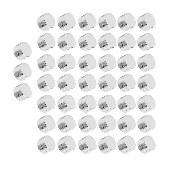 Lot De 100 Aimants Néodyme 6x1mm - Puissants, Ronds, Pour Bricolage Et Créations