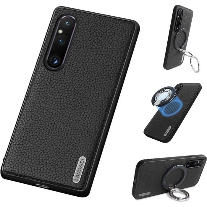 Coque Silicone Magnétique Anti-poussière Avec Cordon Pour Sony Xperia 1 IV
