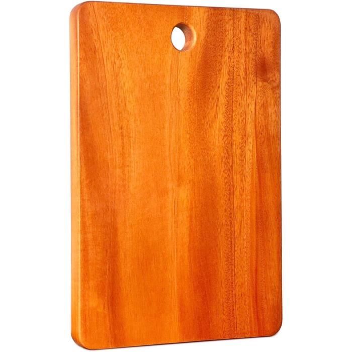 Planche à découper transparente, rectangulaire, avec trous de