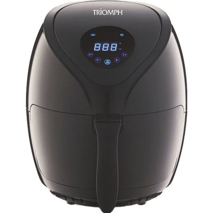 TRIOMPH ETF1801 Friteuse électrique sans huile Air Fryer - Noir