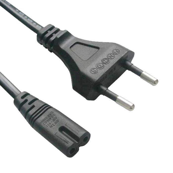 Cable D'alimentation Universelle En 8 Pour Ps4 Ps3 Slim Ps2 1mètre - vue 2