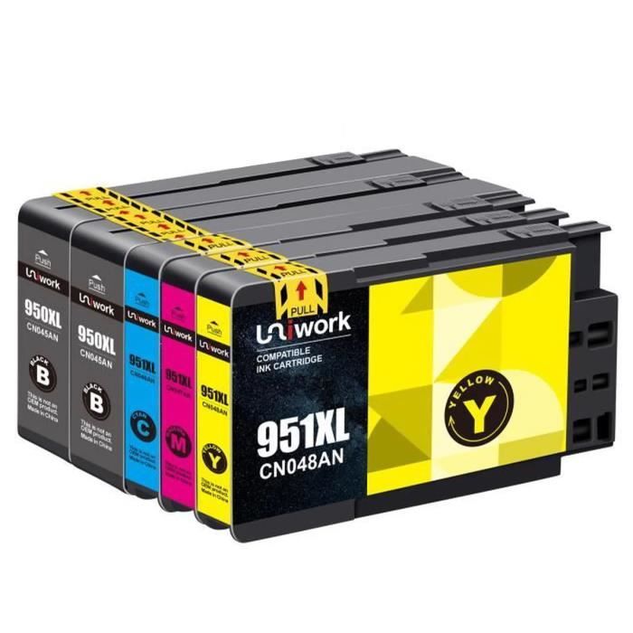 Uniwork 950XL 951XL Cartouches D'encre Compatibles Pour HP Officejet