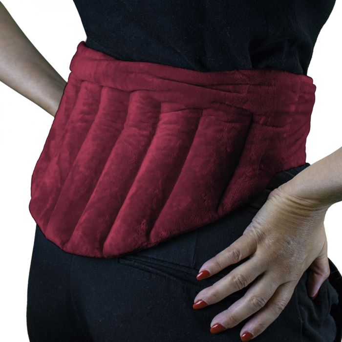 Ceinture Lombaire Chauffante Vivezen - Grains De Blé, Bandes Auto-agrippantes, Taille Unique