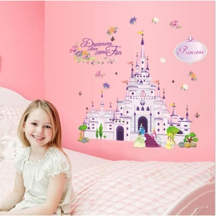 Decoration Murale Chambre Enfant Chateau Achat Vente Pas Cher