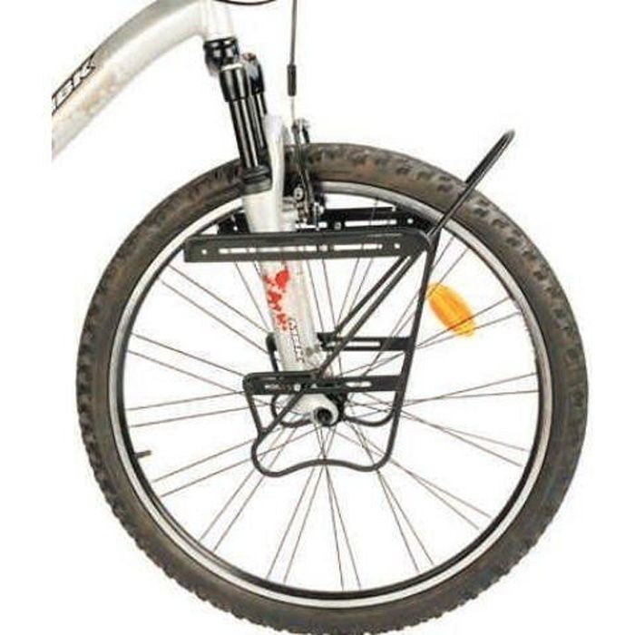 Support pour roue avant Zefal Raider F - Porte-bagages pour vélos 26' et 28' - Noir