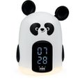 Réveil & Veilleuse Panda - BIGBEN INTERACTIVE - Minuteur - Radio réveil - Blanc et noir-1