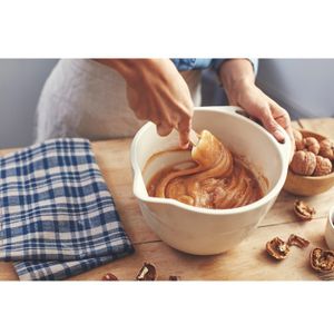 Bol bain-marie 400 ml inox 304 – Avec grattoir noir, pour caramel/chocolat/sucre/beurre Bol bain-marie 400 ml inox 304 – Avec grattoir noir, pour caramel/chocolat/sucre/beurre