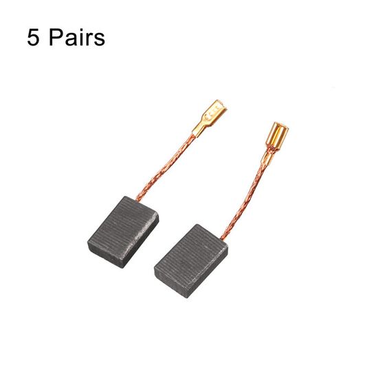 Balais à Charbon électrique 17,5 X 11 X 6,5 Mm - Lot De 10, Pour Moteurs électriques, Réparation Outils électroportatifs