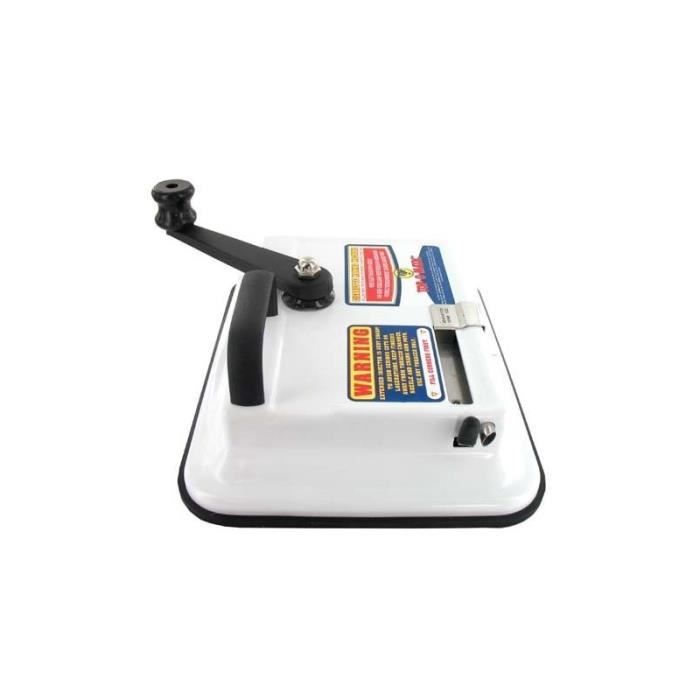 Top-O-Matic Machine à Tuber Cigarettes - Blanc, Compatible Tubes Classiques Et 100s