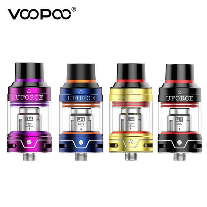 VOOPOO Uforce rservoir 3.5ml Vape rservoir atomiseur avec 0.23-0.4ohm  Uforce U4 U2 bobines noyau E Cigarette 510 fil - Type Gold - Cdiscount Au  quotidien