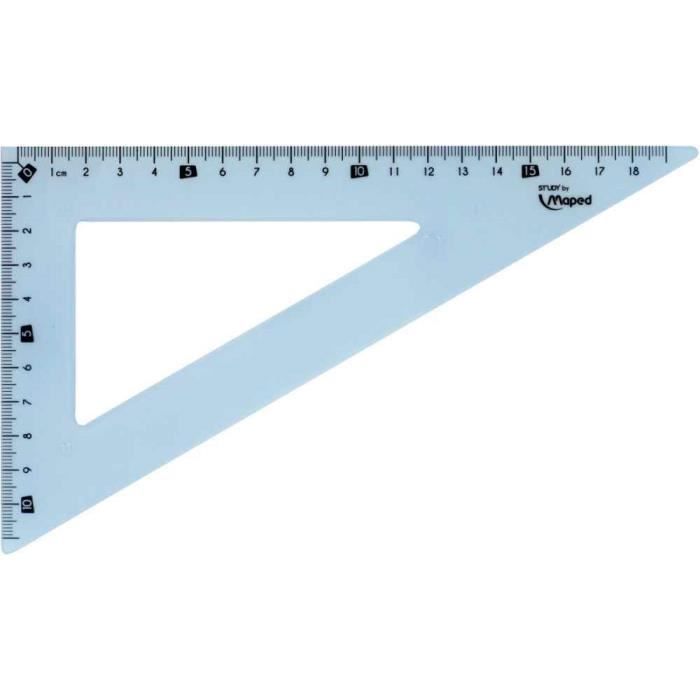 Equerre incassable 20 cm 60 degrés Maped - Cdiscount Beaux-Arts et ...