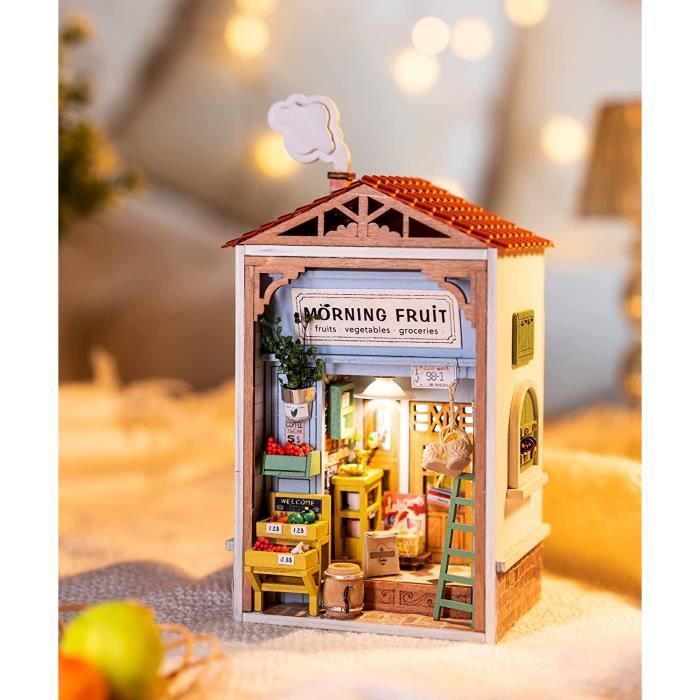Rolife Kit maison miniature à faire soi-même, serre avec meubles et LED,  kit maison de poupée en bois, cadeaux pour adolescents et adultes :  : Jeux et Jouets