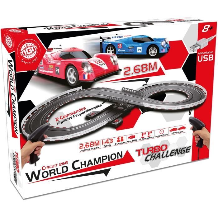 Voiture Télécommandée Turbo Challenge Dakar 1/18 - 10 Km/h - Batterie Supplémentaire Incluse - Dès 6 Ans