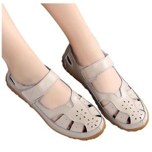 chaussure compensée beige