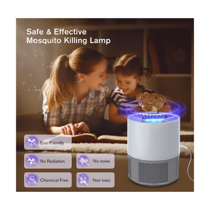 Attrape-moustique électrique pour moustiques et pièges à insectes -  Cdiscount Jardin