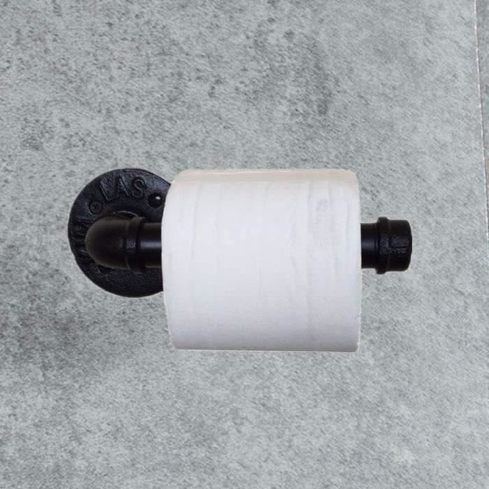 Range Papier Toilette Pate A Polir Inox Porte Papier Toilette Noir