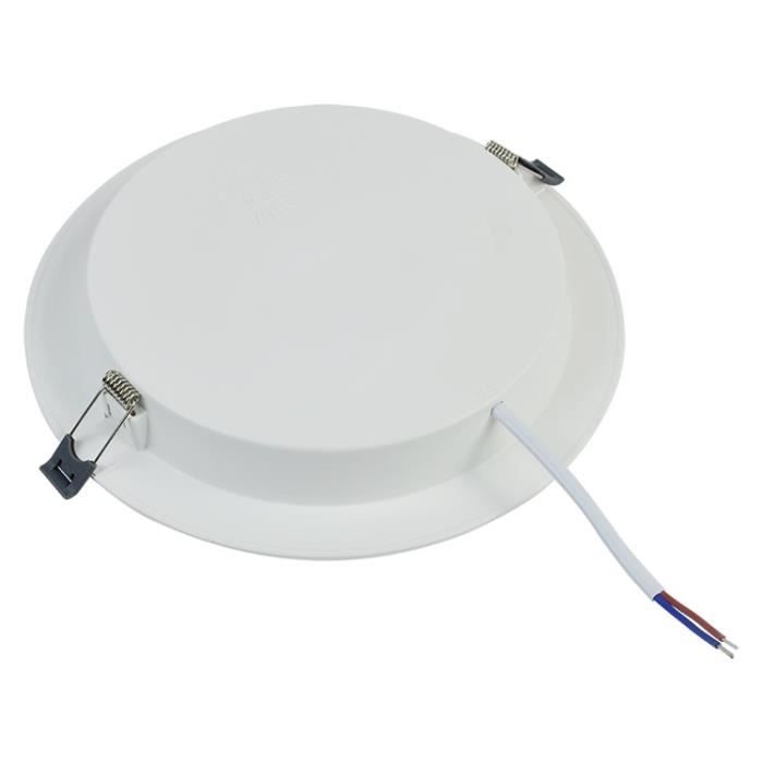 Lot De 5 Spots LED Encastrables Extra-plats - 18W, Blanc Froid 6000K, Pour Plafond