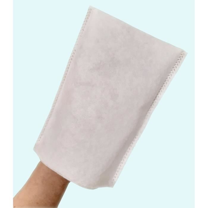 Les gants de toilette jetables pour les soins intimes