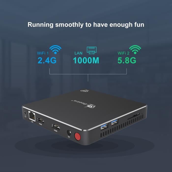 Beelink Gemini T34 8+128GO Mini PC Intel Apollo2