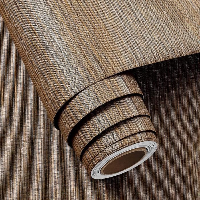 Papier Peint Adhésif FunStick Béton Gris - 40cm X 6m - Style Industriel, Amovible