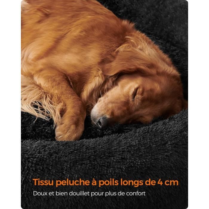 Panier pour Chat Lit Rond en Forme de Beignet Canapé Coussin Lavable
