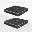 Beelink Gemini T34 8+128GO Mini PC Intel Apollo Lake J3455 avec carte graphique Intel HD 500 2,4 GHz + 5,8 GHz WiFi 1000 Mbps EU-3