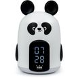 Réveil & Veilleuse Panda - BIGBEN INTERACTIVE - Minuteur - Radio réveil - Blanc et noir-3