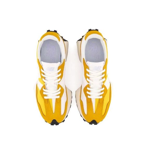 Baskets New Balance 327 Golden Heure pour Femme Jaune Cdiscount