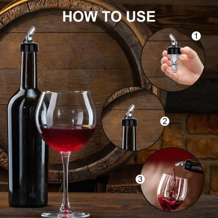 Shockassist Doseur Alcool 2 Verseur à Tête De Cerf En Acier