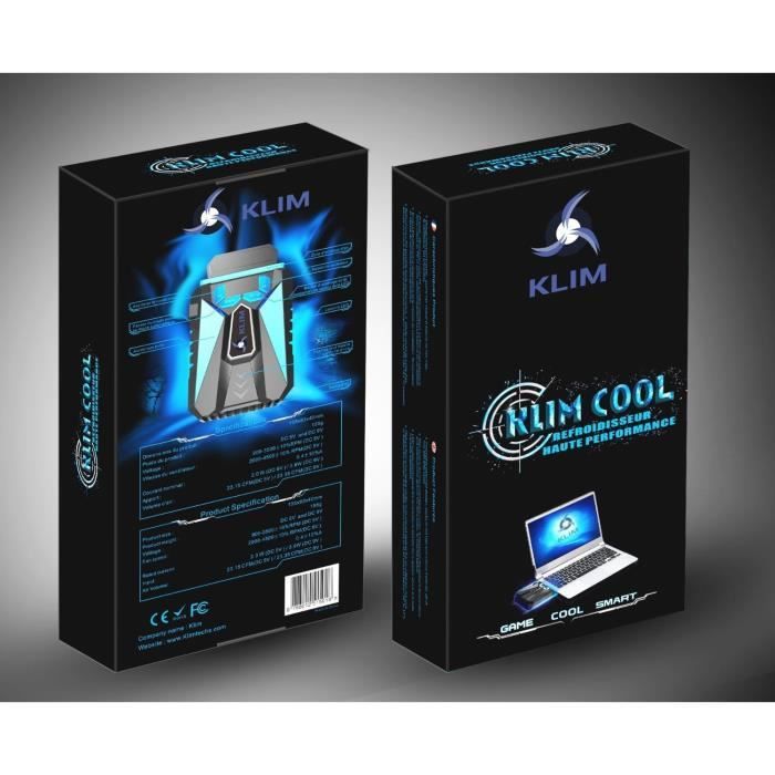 KLIM Cool Refroidisseur - PC Ventilo Portable Gamer - Ventilateur Haute  Performance pour Refroidissement Rapide - Extracteur d'Air C - Cdiscount  Informatique