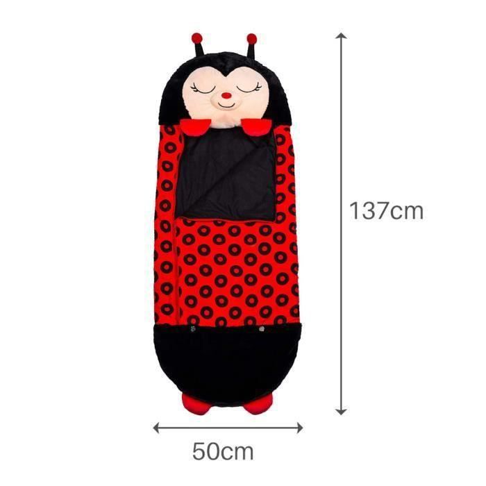 Sac De Couchage Licorne Avec Oreiller Intégré – 130x50 Cm – Pour Enfants, Camping, Soirée Pyjama