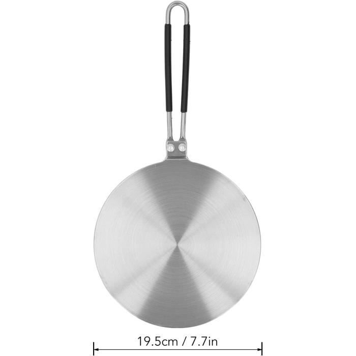 Diffuseur De Chaleur Pour Cuisinière - Acier Inoxydable 39x20 Cm, Protection Contre La Surchauffe