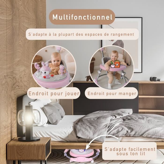 Young Star® Youpala Trotteur - Trotteur Bebe - Bolid Trotteur - Apprendre à  marcher - Y compris tapis de pied et poignée - Cdiscount Puériculture &  Eveil bébé