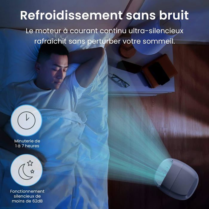 Pro Breeze Ventilateur Colonne Sans Pale - Ventilateur Tour Silencieux, Hauteur 101 cm avec 6 Vitesses, Oscillation 60°, Ventilateur Sans Lame Rafraichisseur d'Air Bladeless - Argentée Pro Breeze Ventilateur Colonne Sans Pale - Ventilateur Tour Silencieux, Hauteur 101 cm avec 6 Vitesses, Oscillation 60°, Ventilateur Sans Lame Rafraichisseur d'Air Bladeless - Argentée