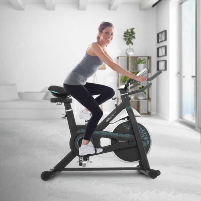 Vélo d'intérieur Drumfit CrossFit 1000 Eolo CECOTEC avec résistance Vélo d'intérieur Drumfit CrossFit 1000 Eolo CECOTEC avec résistance