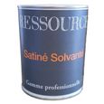 Peinture RESSOURCE Satine Solvante Blanc 1L-0