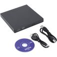 lecteur USB externe CD-RW Enregistreur graveur Lecteur optique Combo DVD portable pour tablette Ordinateur-0