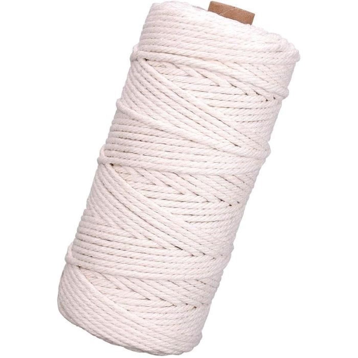 Corde En Macramé Corde De CotonNaturel Pour Tricotage Pour Hanging