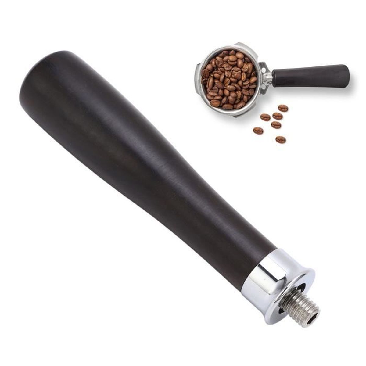 Poignée De Rechange Pour Cafetière Pedrini – Nylon Rouge – Compatible Nombreux Modèles (Aroma, Infinity, Etc.)