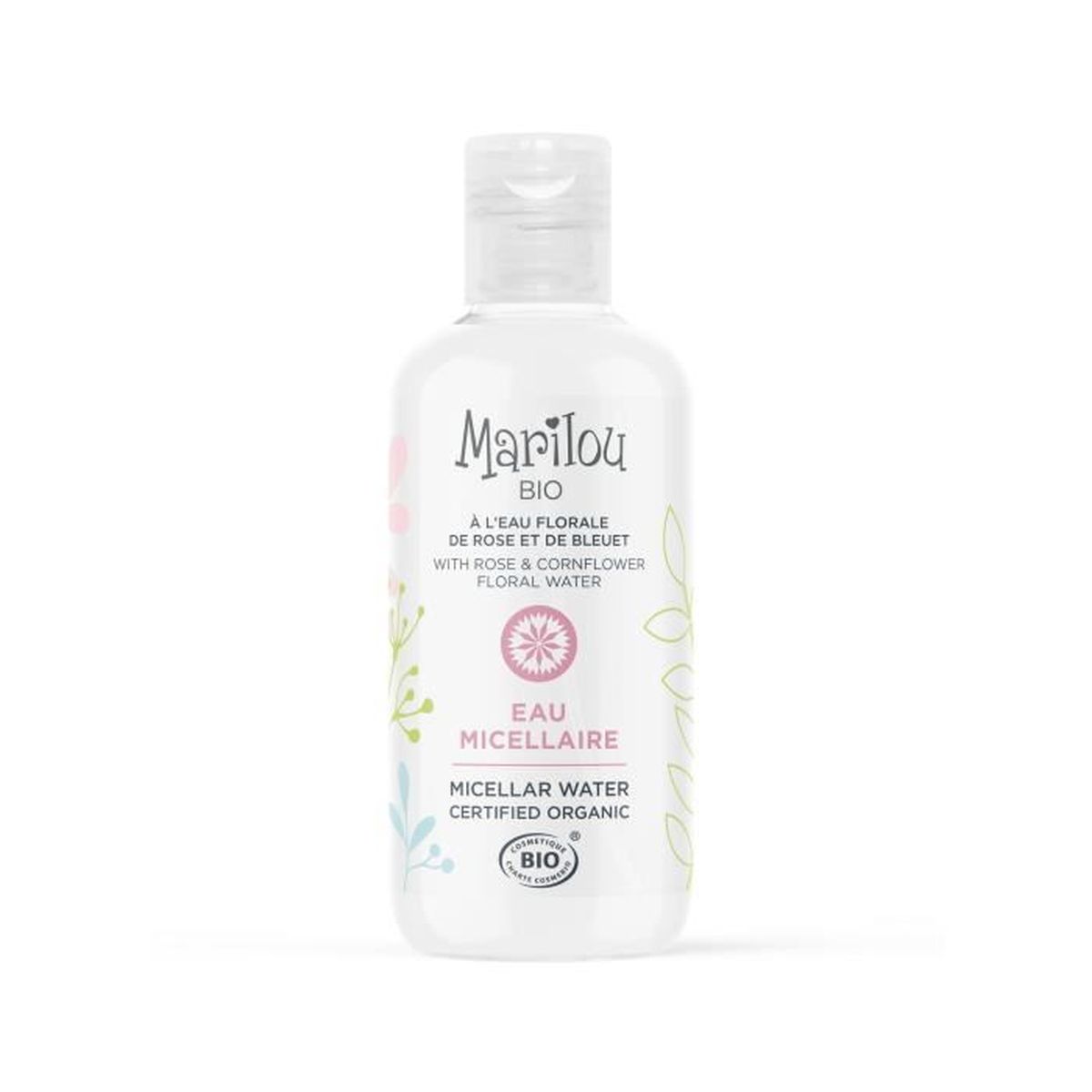 Marilou Bio Eau Micellaire Rose Bleuet Bio 250 Ml