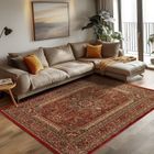 Tapis classique CARPETTEX - Rouge - 160 x 230 cm - Motifs orientaux tissés