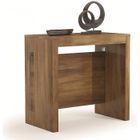 Console extensible GRANDEZZA - INSIDE 75 - Chêne foncé - Jusqu'à 8 couverts - 3 rallonges