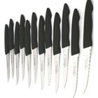 LOT 6 COUTEAUX SABATIER A STEAK POINTU FAIT A THIE