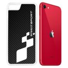 STICARZ Coque de téléphone - iPhone SE 3 (2022) - Silicone TPU - Renault Sport Carbone