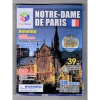 Puzzle 3D - Magic Puzzle 3D - Notre Dame De Paris - Architecture et monument - Moins de 100 pièces - Mixte