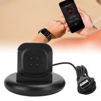 KAI  Mini Station de Charge pour Fitbit Versa3-Sense Base de Chargeur Portable de Montre Intelligente