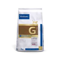 Virbac Veterinary hpm Diet Chat Gastro Digestive Support Maldigestion Croquettes 3kg