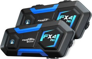 INTERCOM MOTO FX4 Pro Intercom Moto Bluetooth,Kit Bluetooth Casq