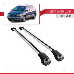 BARRES DE TOIT Compatible avec Toyota Sienna (XL10) 1998-2003 Bar