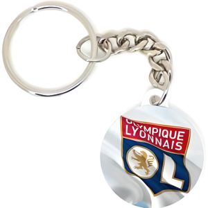 PORTE-CLÉS porte clé badge football olympique lyonnais person